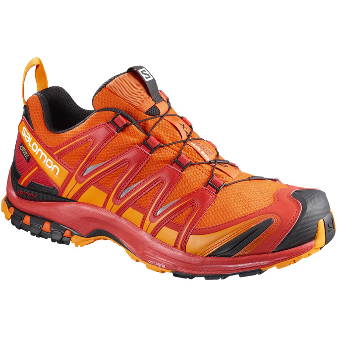 Salomon Israel XA PRO 3D GTX® - Mens Trail Running Shoes - Orange (HSEO-01367)